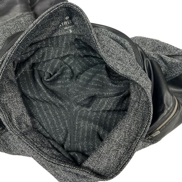 Athleta Leggings Luxe Metro Drifter Grey Herringbone Pull On Womens Small Casual - Picture 12 of 15